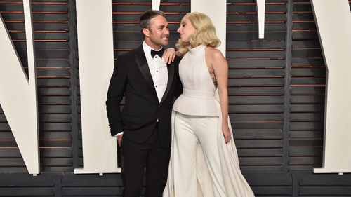 Lady Gaga and Taylor Kinney. They've only broken up-ish