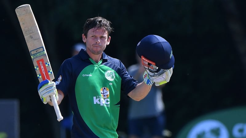 There was no stopping Ed Joyce as he cracked 19 fours and three sixes
