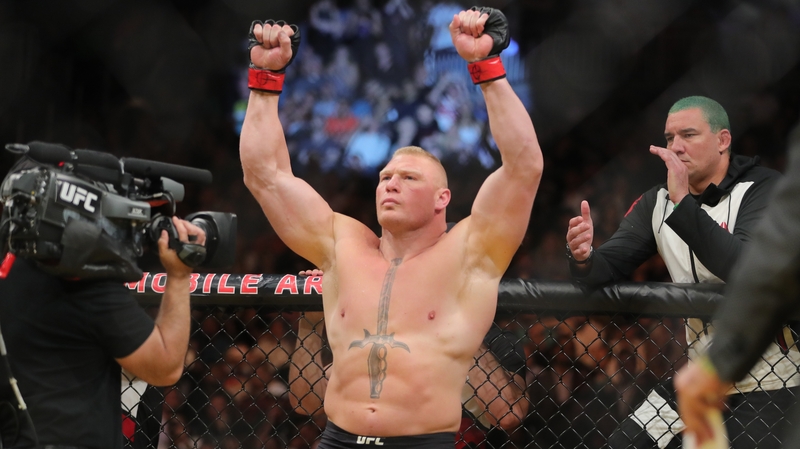 Brock Lesnar has competed in both UFC and WWE
