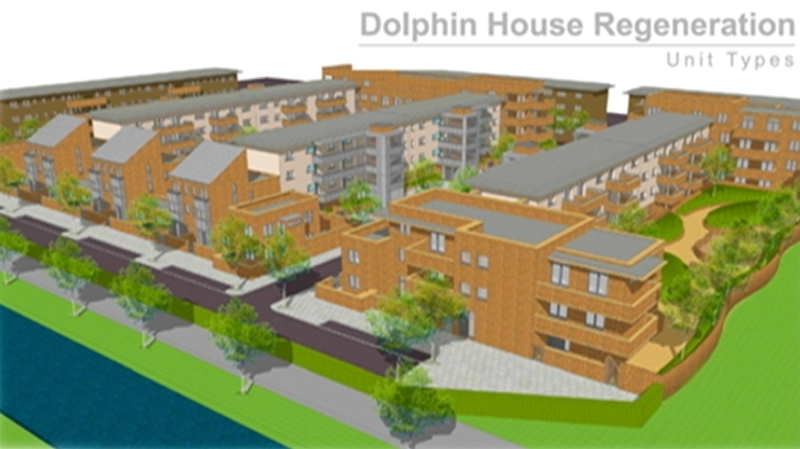 The new unit is part of the regeneration project