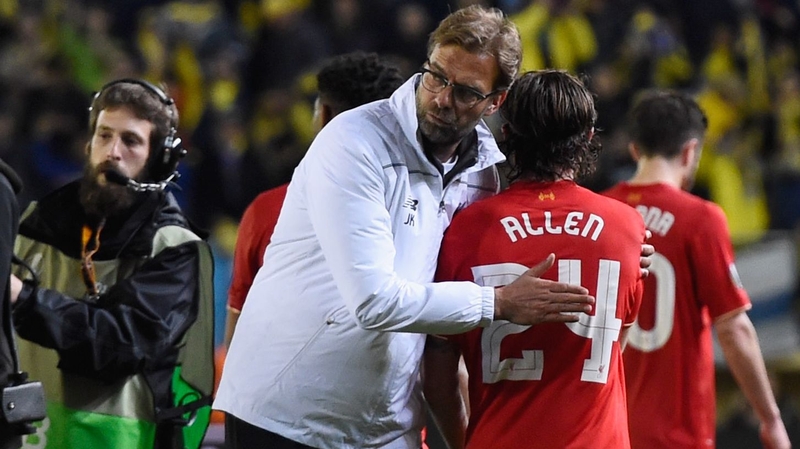 Jurgen Klopp could be about to say goodbye to Joe Allen