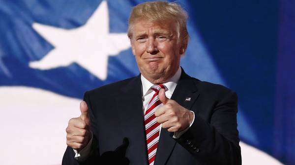 Report comes as Mr Trump heads into the final stretch of presidential campaigning