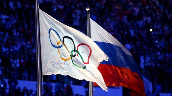 Russian track and field athletes were banned from the Rio games