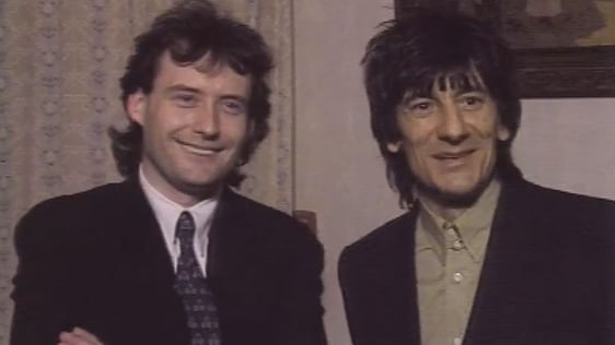 Ron Wood and Jimmy White (1990)