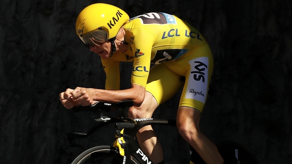 Froome now leads the Tour by almost four minutes