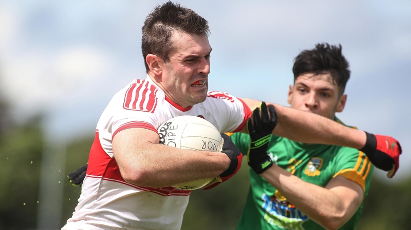 Mark Lynch is in fine form for Derry