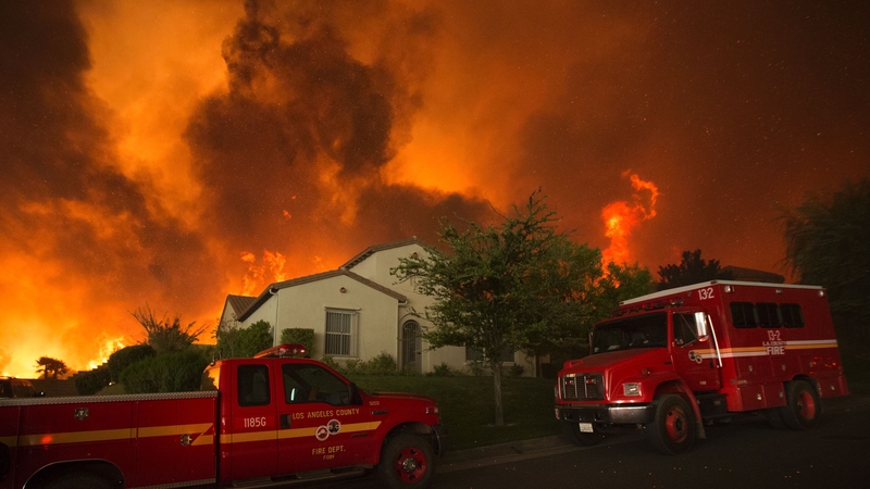 About 1,500 homes have been evacuated