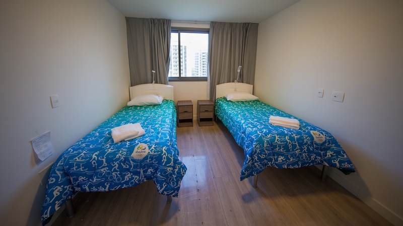 The Olympic village has a number of safety concerns