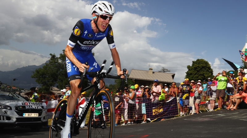 Martin was close to a stage vicory in a memorable Tour de France