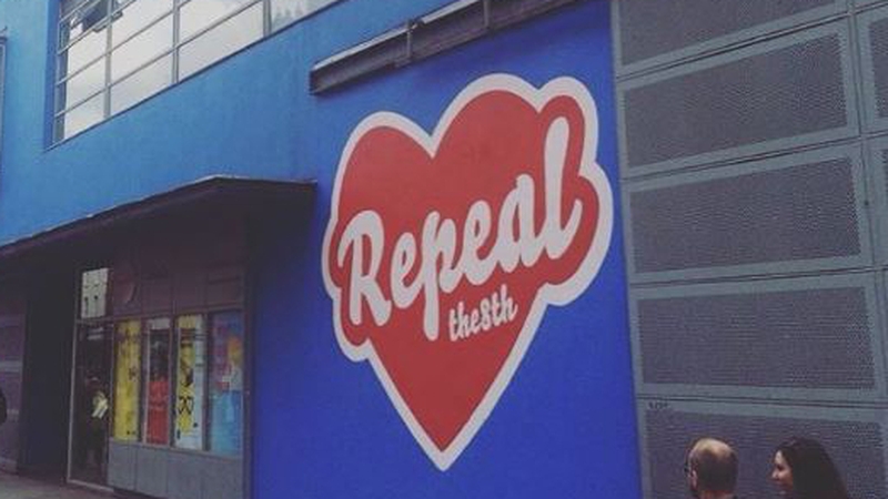 The Project Arts Centre Artistic Director said they had what he described as 'an astonishing response' to the artwork (Pic: @projectarts )