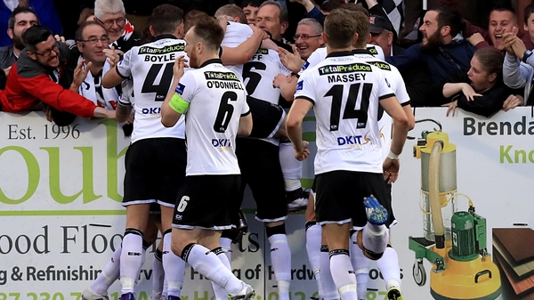 Dundalk claimed an away goal in last year's corresponding fixture against BATE Borisov