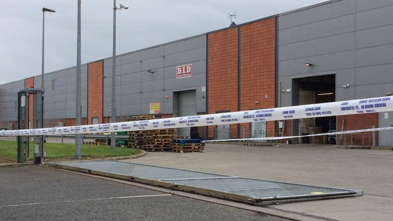 The man's body was found at the retail park on the Athboy road