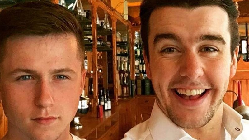 The Porter bros: Nathan (left) and big brother Al