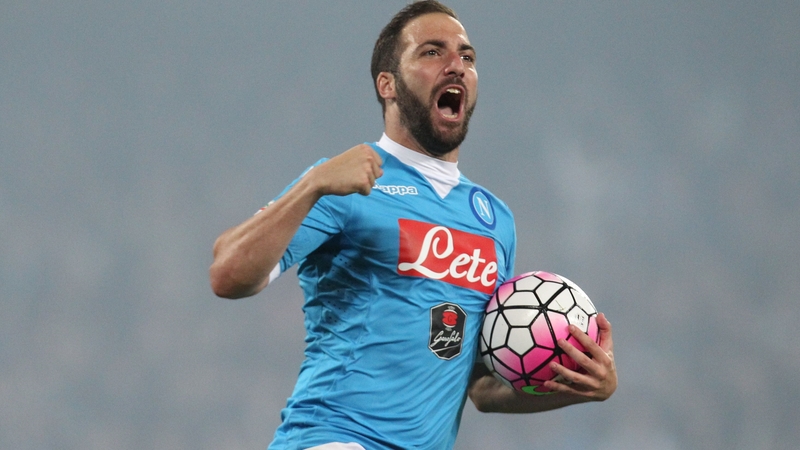 Higuain scored 36 goals in 35 Serie A games last season