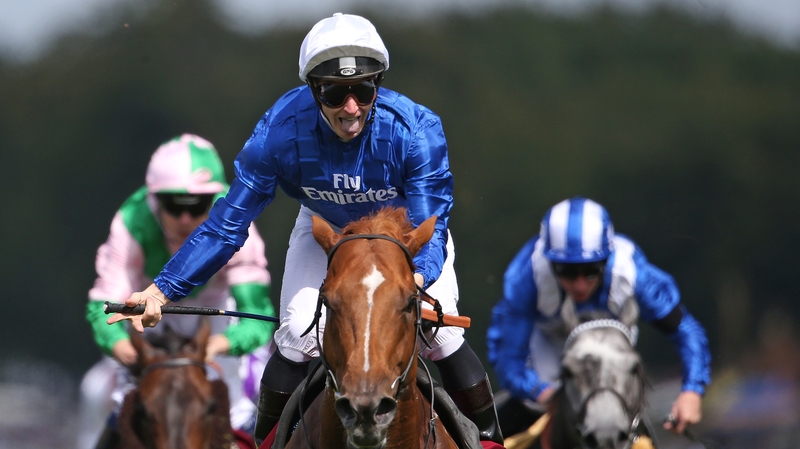 James McDonald celebrates his Lennox victory on board Dutch Connection