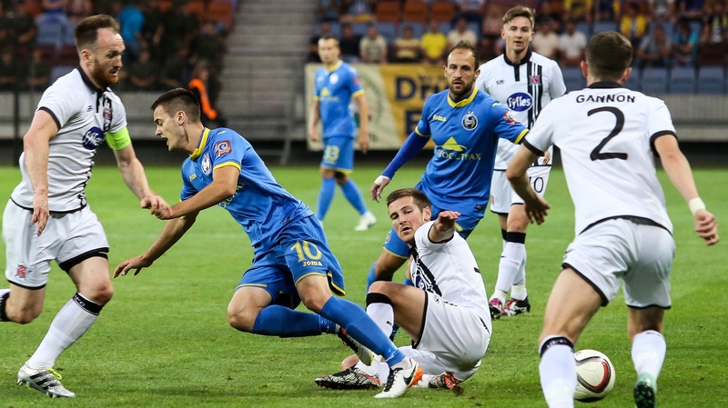 BATE take a 1-0 lead into the second leg, which will be played at Tallaght Stadium next Tuesday
