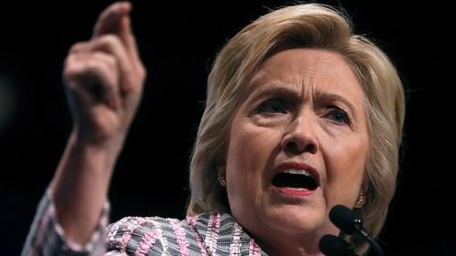 Hillary Clinton is the first woman presidential nominee of a major US party