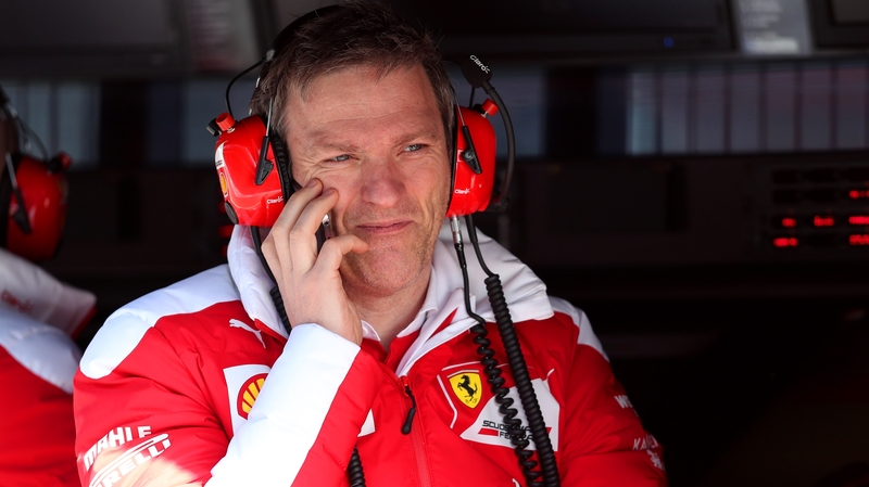 Allison joined Ferrari from Lotus in 2013