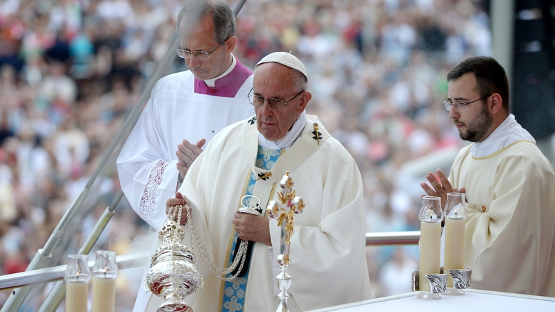 Pope Francis praised the 'contagious power of a genuine faith'