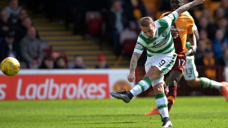 Leigh Griffiths: 'Both of us could have been booked to be honest.'