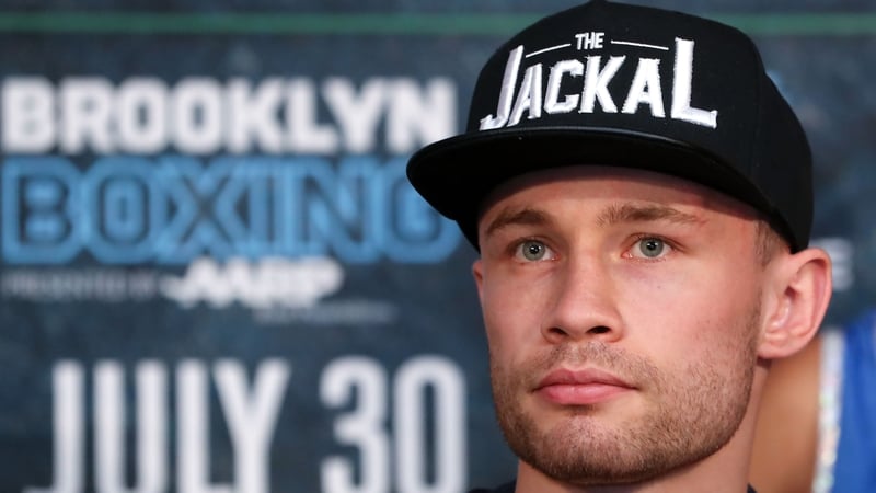 Frampton will face WBA super featherweight world champion Leo Santa Cruz on Saturday night.