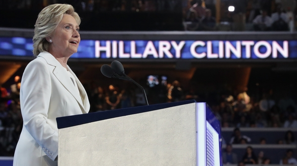 Hillary Clinton is the first woman nominee for US president of either of the major political parties