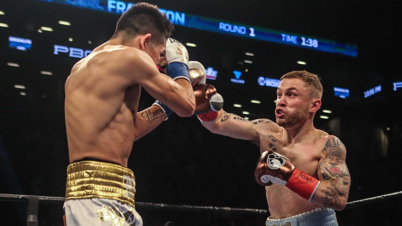 Frampton has yet to announce his opponent