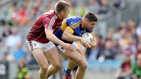 Galway's Liam Silke tackles Tipperary's Philip Austin