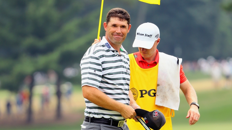 Harrington is happy with his game