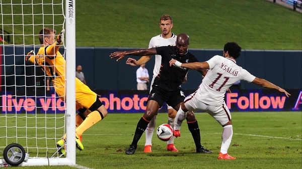 Mohamed Salah (11) bags the winner