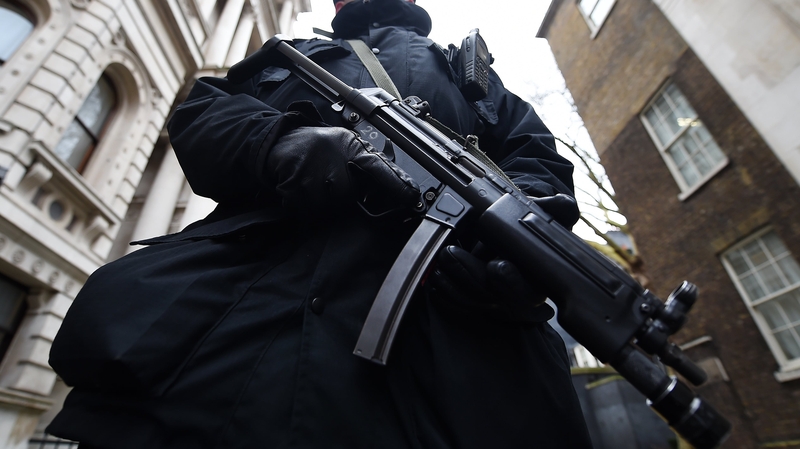 The armed officers will be deployed across London