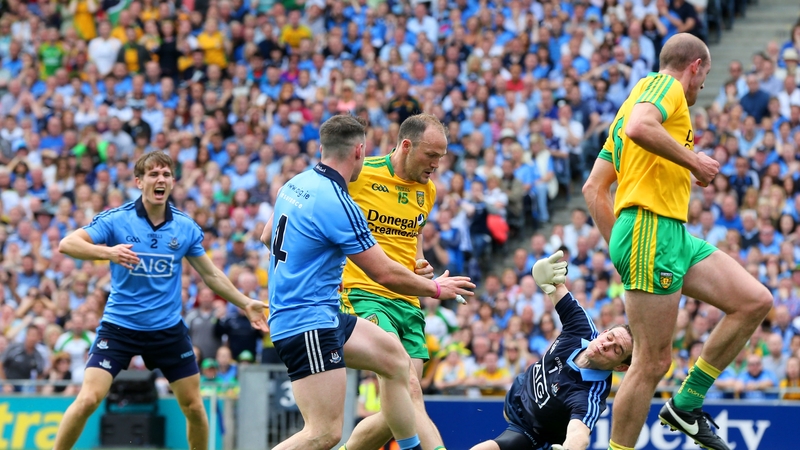 Colm McFadden was among the goalscorers as Donegal upset the Dubs in 2014