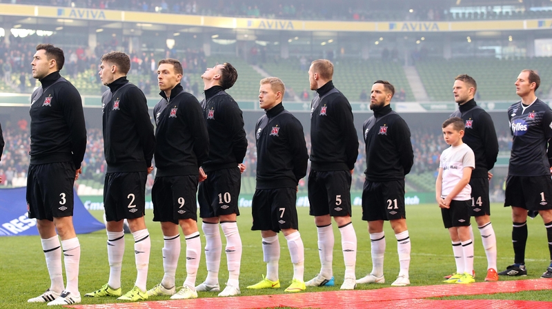 Dundalk will face their play-off opponents at the Aviva