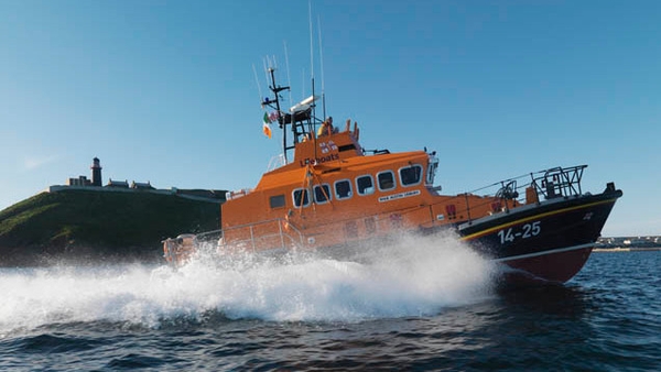 Ballycotton RNLI crew rescued the girl from the inflatable dinghy