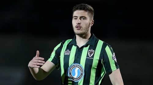 Ryan Sweeney made ten appearances for AFC Wimbledon last season