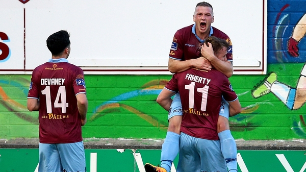 Vinny Faherty scored for the hosts