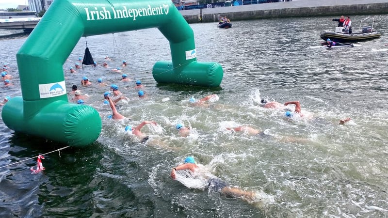 The Liffey Swim is in its 97th year