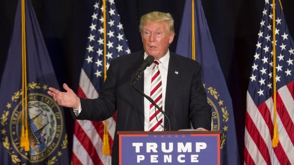 Donald Trump ended a tough week for him by focusing on Hillary Clinton