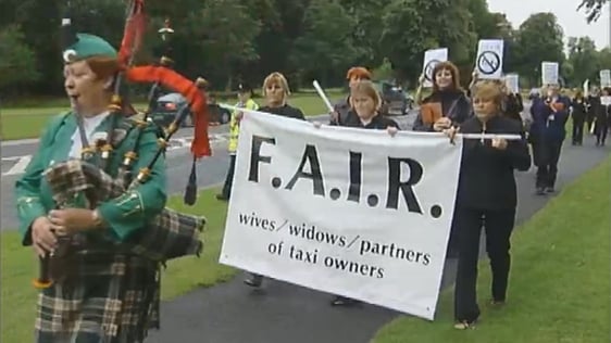 Wives Of Taxi Drivers Protest (2001)
