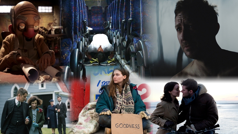 Clockwise from top: Second to None, Forever Pure, Without Name, The Secret Scripture, Unless and Maudie