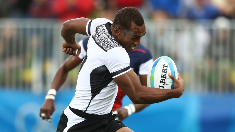 Osea Kolinisau scored a fine try for Fiji