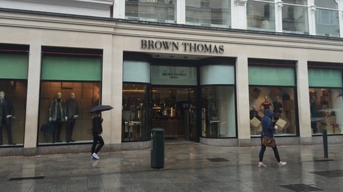 Brown Thomas and Arnotts were among those outlets to reopen today