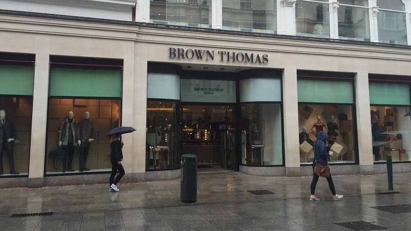 Brown Thomas and Arnotts were among those outlets to reopen today