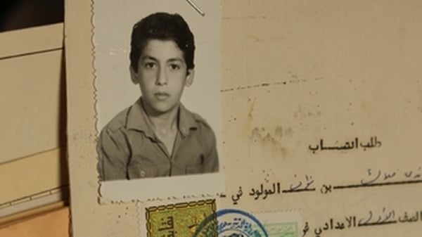 Ghandi's Syrian state documents. Pictured, as a young boy