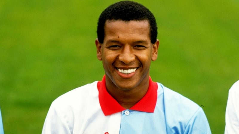 Howard Gayle in his Blackburn Rovers days