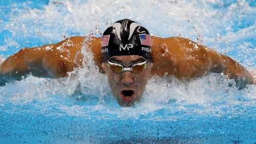 Michael Phelps won his fourth consecutive 200m individual medley title
