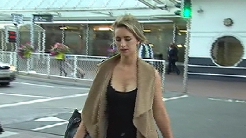 Michaella McCollum arrived into Dublin airport tonight on a flight from London, having left South America on Friday night