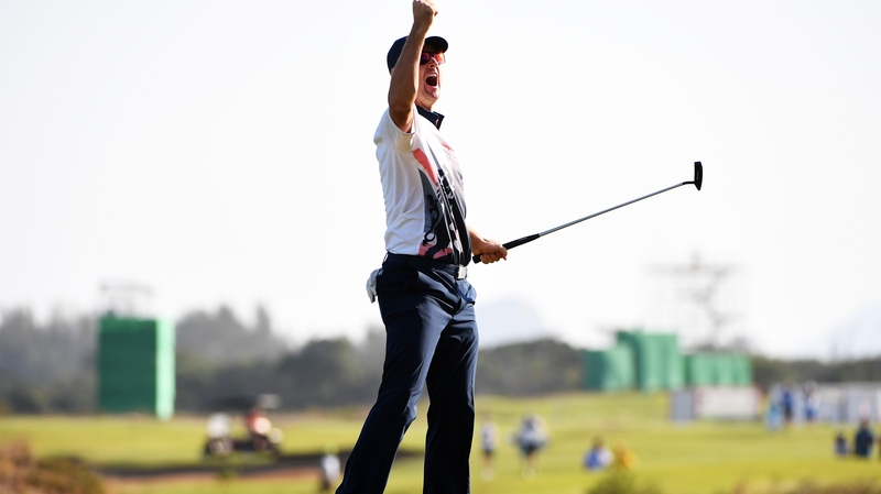 Justin Rose won the gold medal