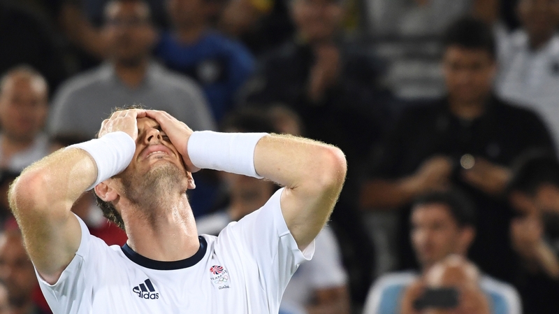 Britain's Andy Murray took the gold