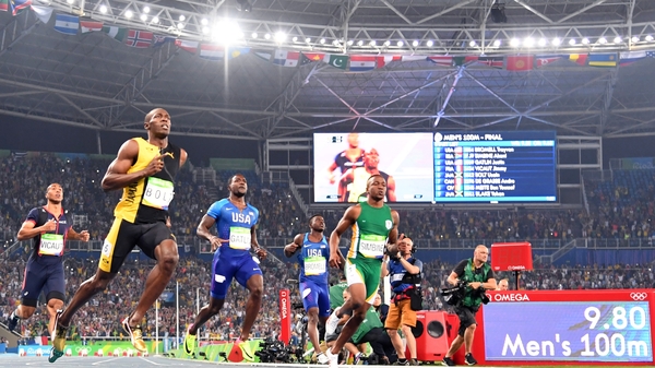 Usain Bolt did the business